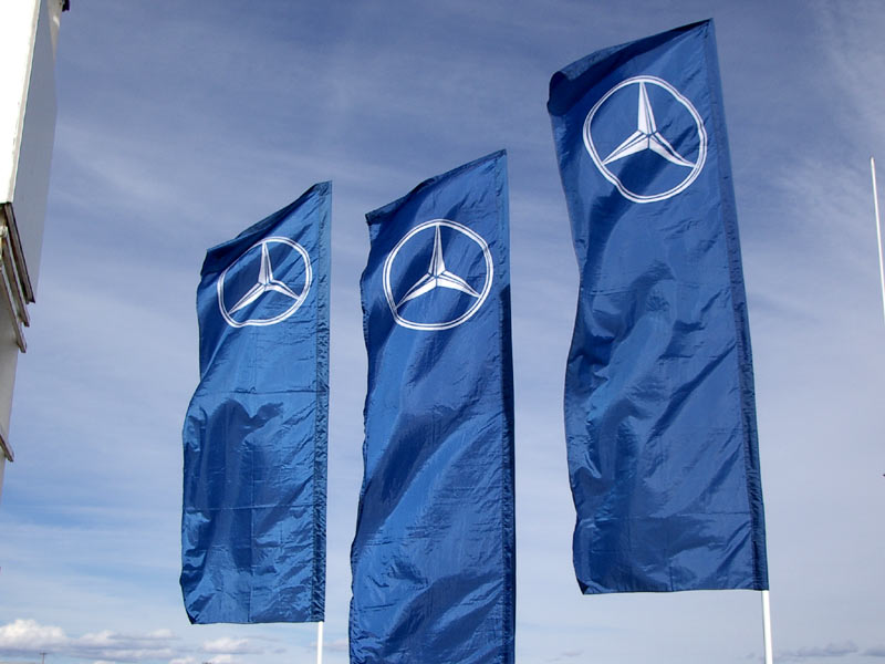 Mercedes flag #7