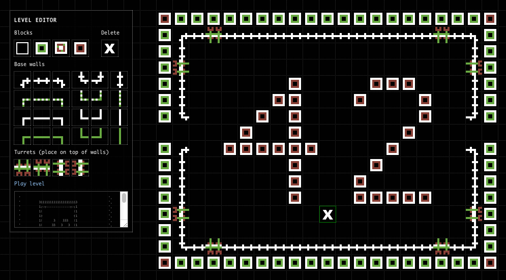 Survivor prototype: Level Editor